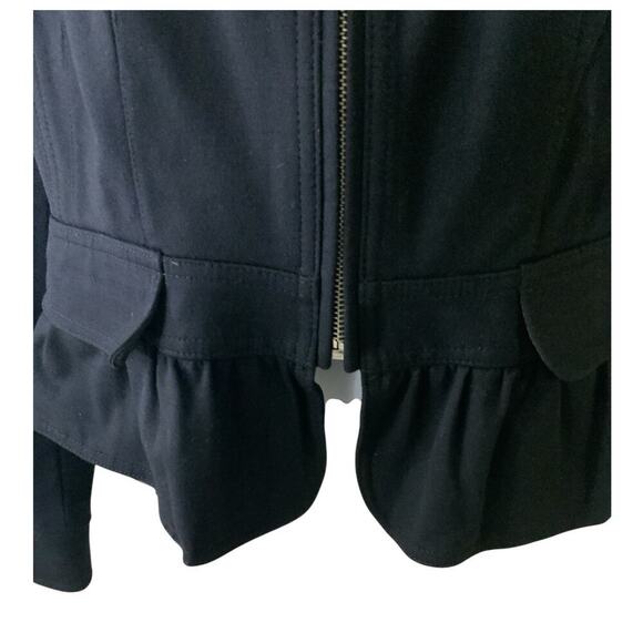 INC International Concepts Suit Jacket Blazer Womens L Full Zip Beaded Formal - Picture 8 of 10